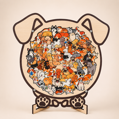 Puzzle de Animales Tiernos Antiestrés