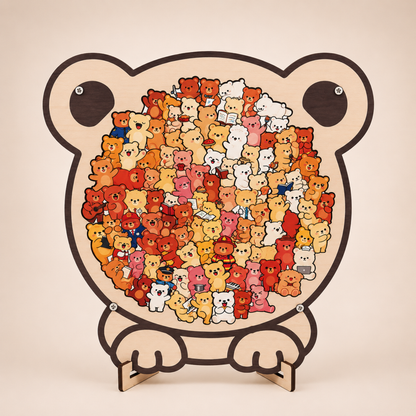 Puzzle de Animales Tiernos Antiestrés