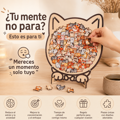 Puzzle de Animales Tiernos Antiestrés